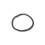 Black Tourmaline Bead Bracelet 4mm from Stonebridge Imports