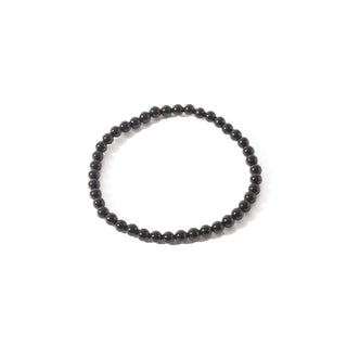 Black Tourmaline Bead Bracelet 4mm   from Stonebridge Imports
