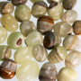 Green Aragonite Tumbled Stones from Stonebridge Imports