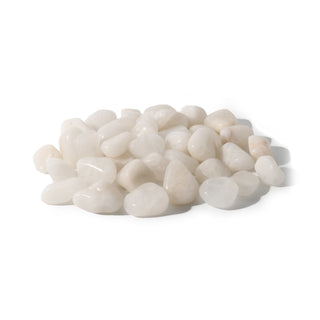 White Quartz Tumbled Stones - Brazil Medium   from Stonebridge Imports