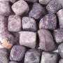 Lepidolite Tumbled Stone 'B' (India) - 1lb bag from Stonebridge Imports