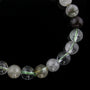 Phantom Quartz Green Round Bracelet - 8mm from Stonebridge Imports