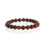 Brecciated Jasper Round Bracelet - 8mm from Stonebridge Imports