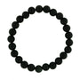 Obsidian Rainbow Round Bracelet - 8mm from Stonebridge Imports