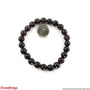 Garnet B Faceted Round Bracelet - 8mm from Stonebridge Imports