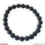Shungite Bracelet Round - 12mm from Stonebridge Imports