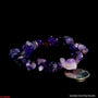 Amethyst Dark Chip Bracelet from Stonebridge Imports