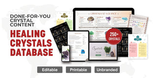 Healing Crystals Database for Wholesale Crystal Shops: Save 400+ Hours, Grow Faster