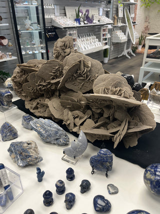 Elephant Ear Selenite Cluster Unique #1 from Stonebridge Imports