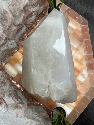 Clear Quartz Point, Rough Base - Unique #1(260kg) from Stonebridge Imports