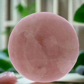 Rose Quartz Sphere U#9 - 7 1/2"    from Stonebridge Imports