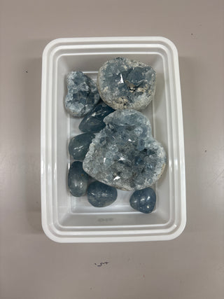 Celestite Tumbled/Clusters - Hamilton Collection 016 from Stonebridge Imports