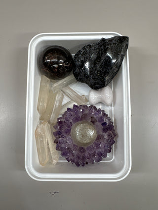 Amethyst, Quartz, Garnet Polished Stones - Hamilton Collection 032 from Stonebridge Imports
