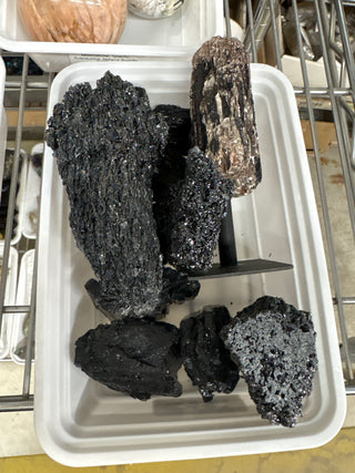 Tourmaline, Silicon Carbide Cluster OTT Bundle