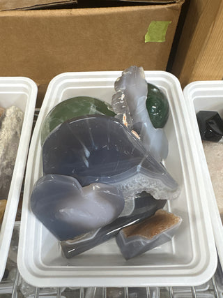 Fluorite, Agate Carving/Sphere OTT Bundle