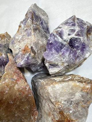 Amethyst Chevron Chunks - 14kg Box from Stonebridge Imports