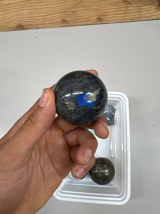 Pyrite, Moonstone, Calcite Polished Stones - Hamilton Collection 029 from Stonebridge Imports