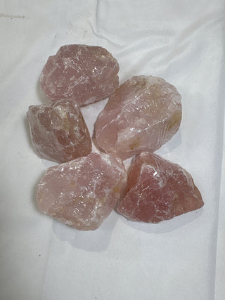 Rose Quartz A #1 Chunk - 20kg Box - 3-5" from Stonebridge Imports