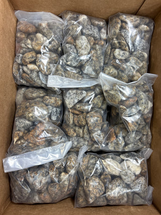 Granite Tumbled Stones - 16kg from Stonebridge Imports