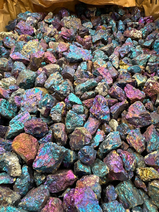 Chalcopyrite Chips - 25kg Box from Stonebridge Imports