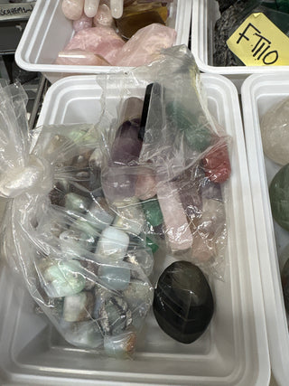 Obsidian, Amethyst, Opal Tumbled/Carving OTT Bundle