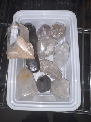 Quartz, Amethyst, Golden Healer Point/Cluster OTT Bundle