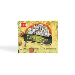 Good Fortune Hem Incense Cones - 10 Pack from Stonebridge Imports