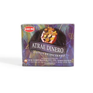 Attracts Money Hem Incense Cones - 10 Pack from Stonebridge Imports