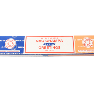 Satya Greetings Incense Sticks - 7 Sticks from Stonebridge Imports