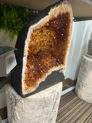 Citrine Cathedral Unique #83 - 15.78kg - 13" (Enhanced) from Stonebridge Imports