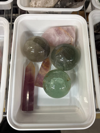 Fluorite, Quartz Carving OTT Bundle
