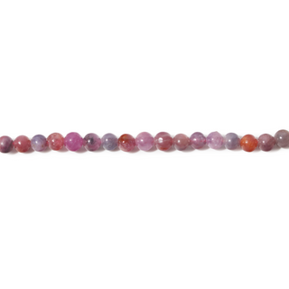 Ruby - Round Strand 7" - 4mm