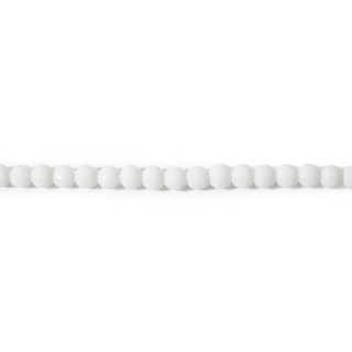 White Porcelain Bead Strand (Synthetic) from Stonebridge Imports
