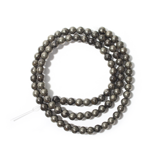 Pyrite Bead Strand