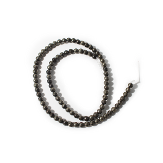 Pyrite Bead Strand 15" - 4mm from Stonebridge Imports
