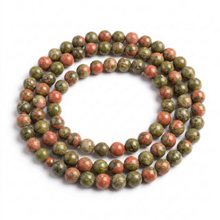 Unakite Bead Strand from Stonebridge Imports