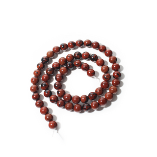 Mahogany Obsidian Bead Strand 15" - 6mm from Stonebridge Imports