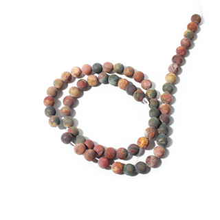 Picasso Jasper Bead Strand 15" - 6mm Matte from Stonebridge Imports
