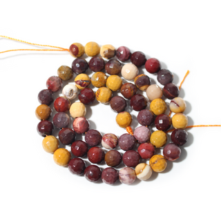 Mookaite Jasper Bead Strand 15" - 6mm Faceted from Stonebridge Imports