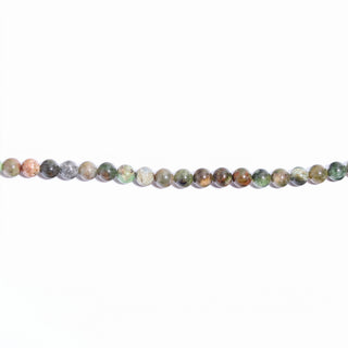 Green African Opal - Round Strand 15" - 6mm from Stonebridge Imports