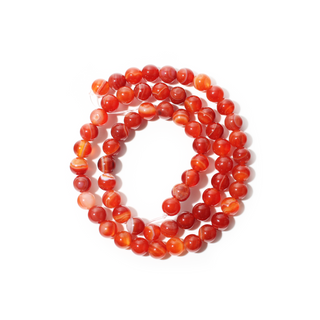 Dark Carnelian Bead Strand