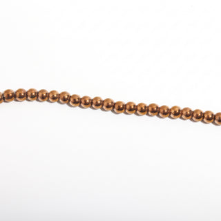 Copper Hematite Bead Strand (Enhanced) from Stonebridge Imports