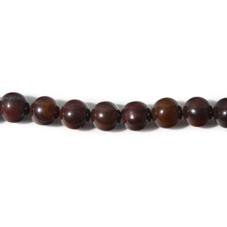 Tiger Iron - Round Strand 15" - 8mm from Stonebridge Imports