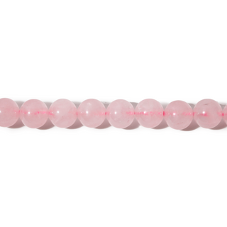 Rose Quartz Bead Strand