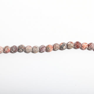 Red Leopardskin Jasper Bead Strand from Stonebridge Imports