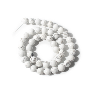 Howlite Bead Strand 15" - 8mm from Stonebridge Imports