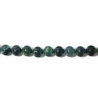 Brins de copeaux de mousse verte en agate - 5 mm à 8 mm