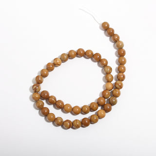 Wood Jasper Bead Strand from Stonebridge Imports