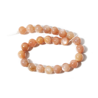 Sunstone Bead Strand