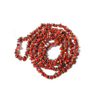 Red Jasper Bead Strand 32" - 3-8mm Chip from Stonebridge Imports